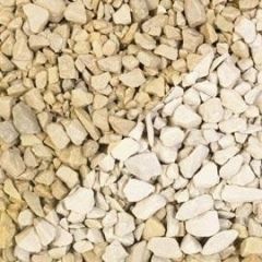 10-20mm Cotswold Buff Gravel Chippings Decorative Aggregate, 25KG